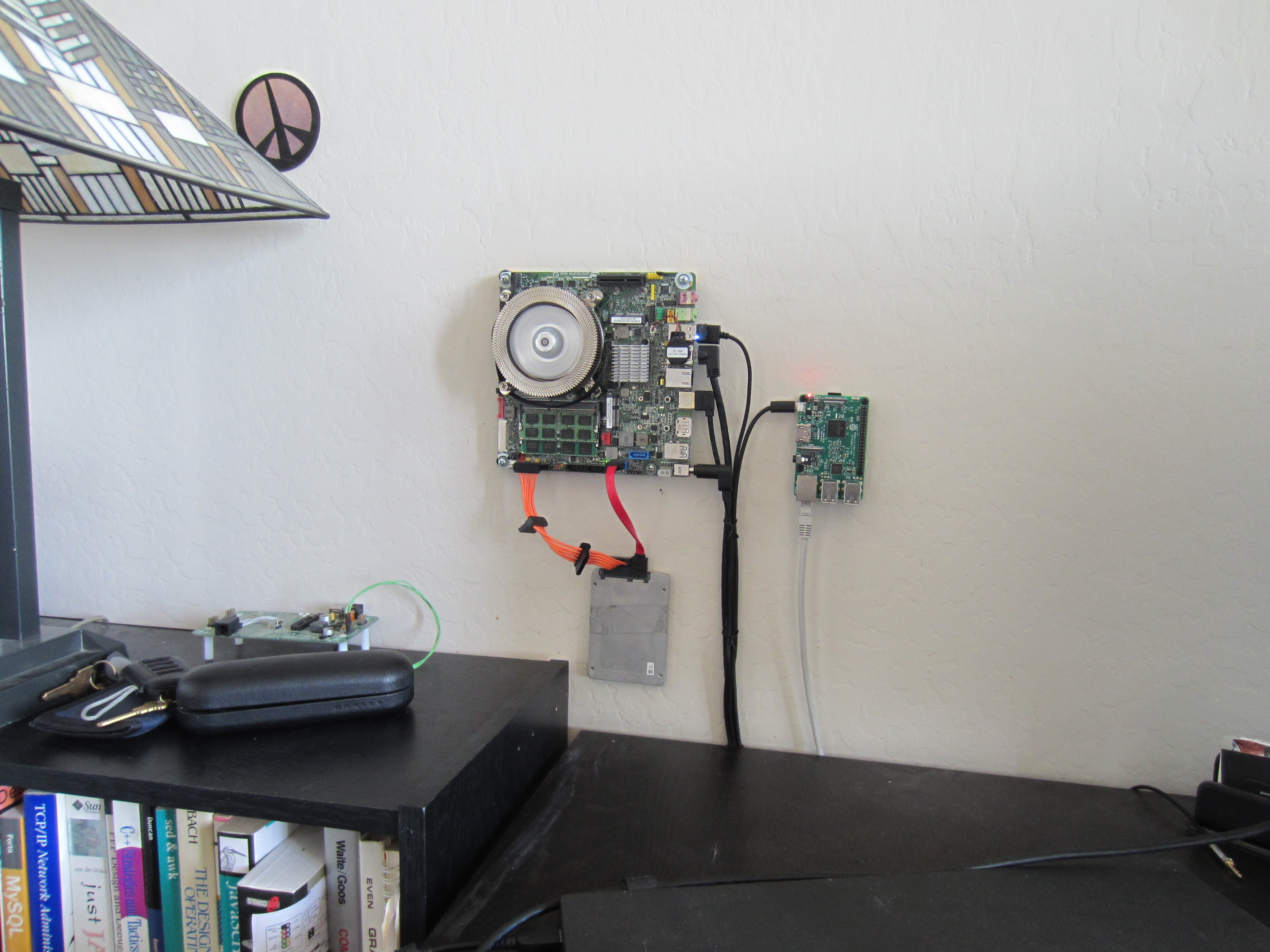 Wall Mounted Desktop